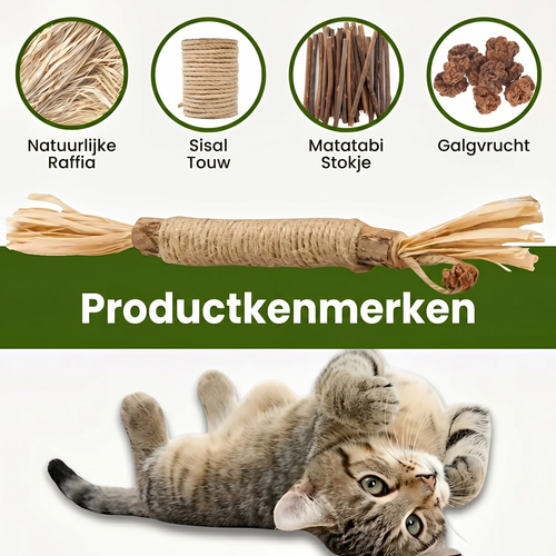Natuurlijke Matatabi Kauwstokjes
