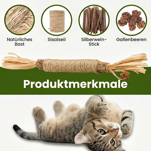 Natürliche Matatabi-Zahnpflege-Sticks